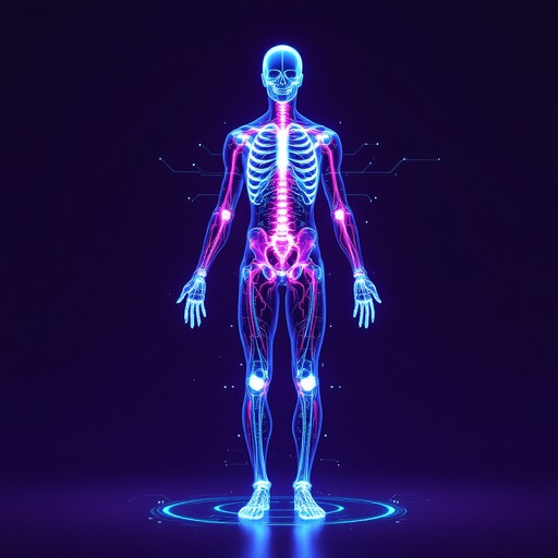 Free Illuminated Bone Structure Image - Skeleton, Neon, Leg | Download ...