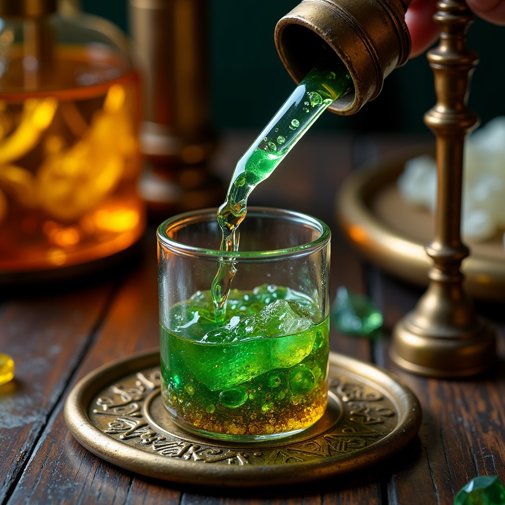 Free Emerald Elixir Brewing Image - Alchemy, Potion, Emerald | Download ...