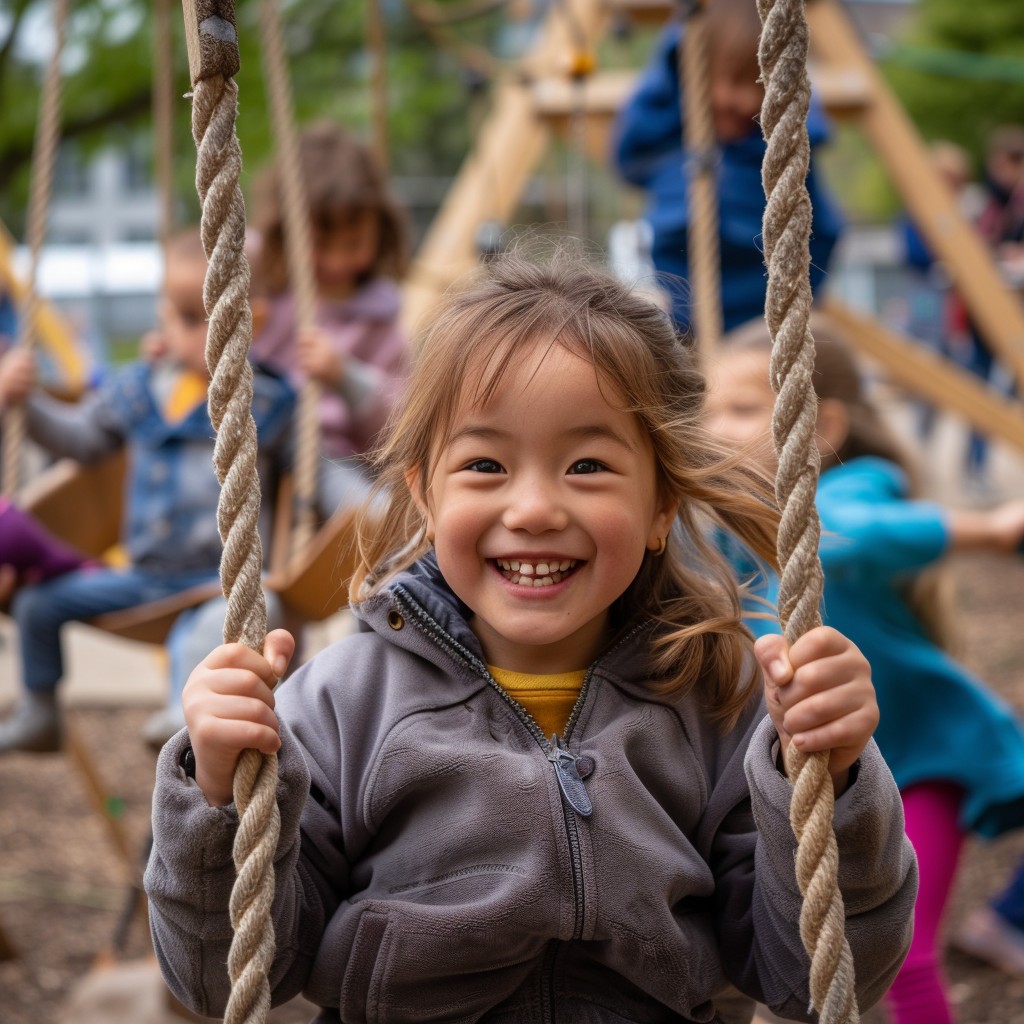 Free Joyful Playground Moment Image - Playground, Girl, Laughing ...