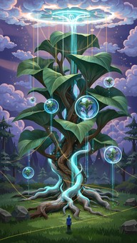 Tree Myst Free Mystical Tree Magic Image - Fantasy, Tree, Mystical | Download at ...