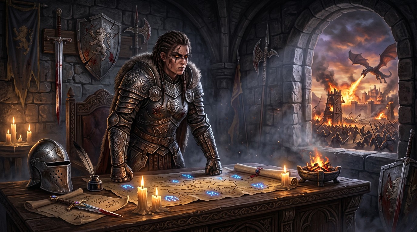 Free Commander Plans Battle Image - Warrior, Commander, Fantasy ...