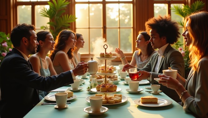 Free Afternoon Tea Together Image - Gathering, Afternoon, Tea ...