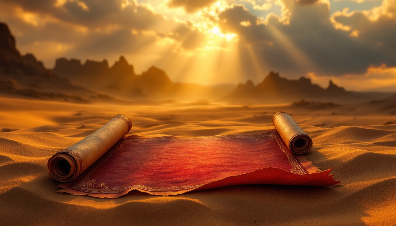 Free Ancient Desert Scroll Image - Scroll, Parchment, Desert | Download ...