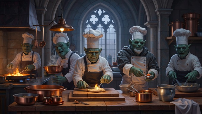 Free Stone Chefs Cooking Image - Gargoyle, Chef, Chefs | Download at ...