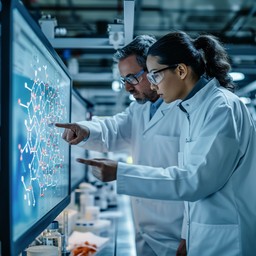 Free Scientists Analyzing Data Image - Science, Laboratory, Research ...