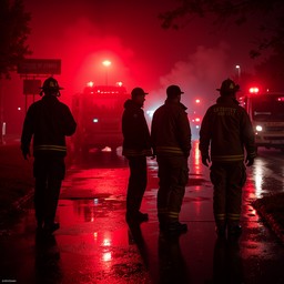 Free Emergency Red Glow Image - Emergency, Red, Night | Download at ...