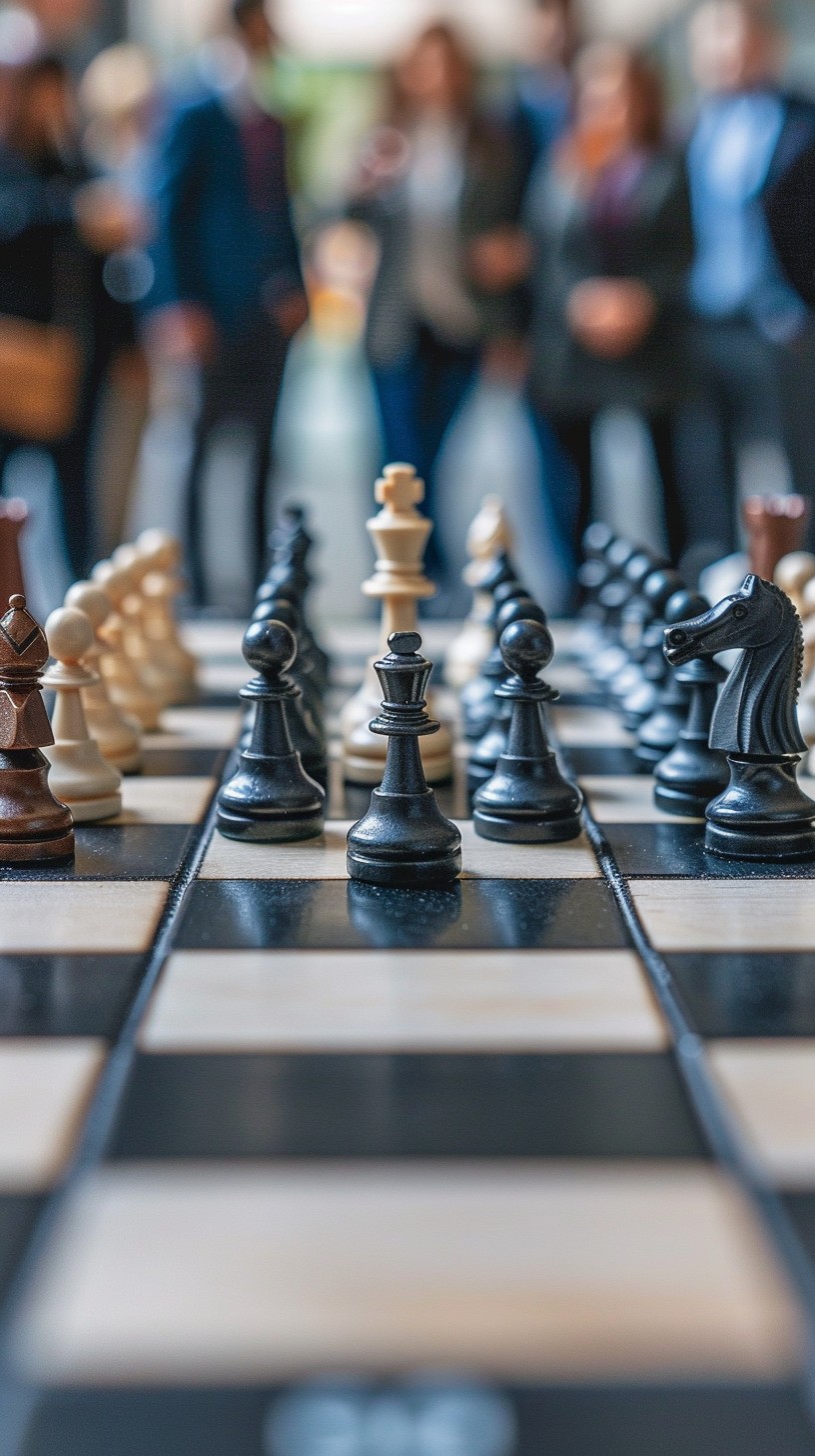 Free Strategic Chess Setup Image - Chess, Strategy, Focus | Download at ...