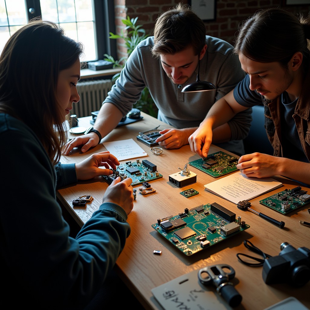 Free Hands-on electronics Image - Electronics, Circuit, Collaboration ...