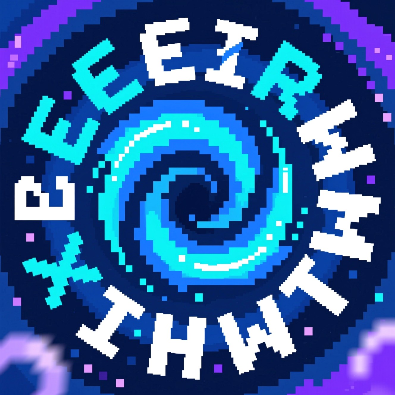 Free Typographic Pixel Vortex Image - Typography, Pixels, Vortex ...