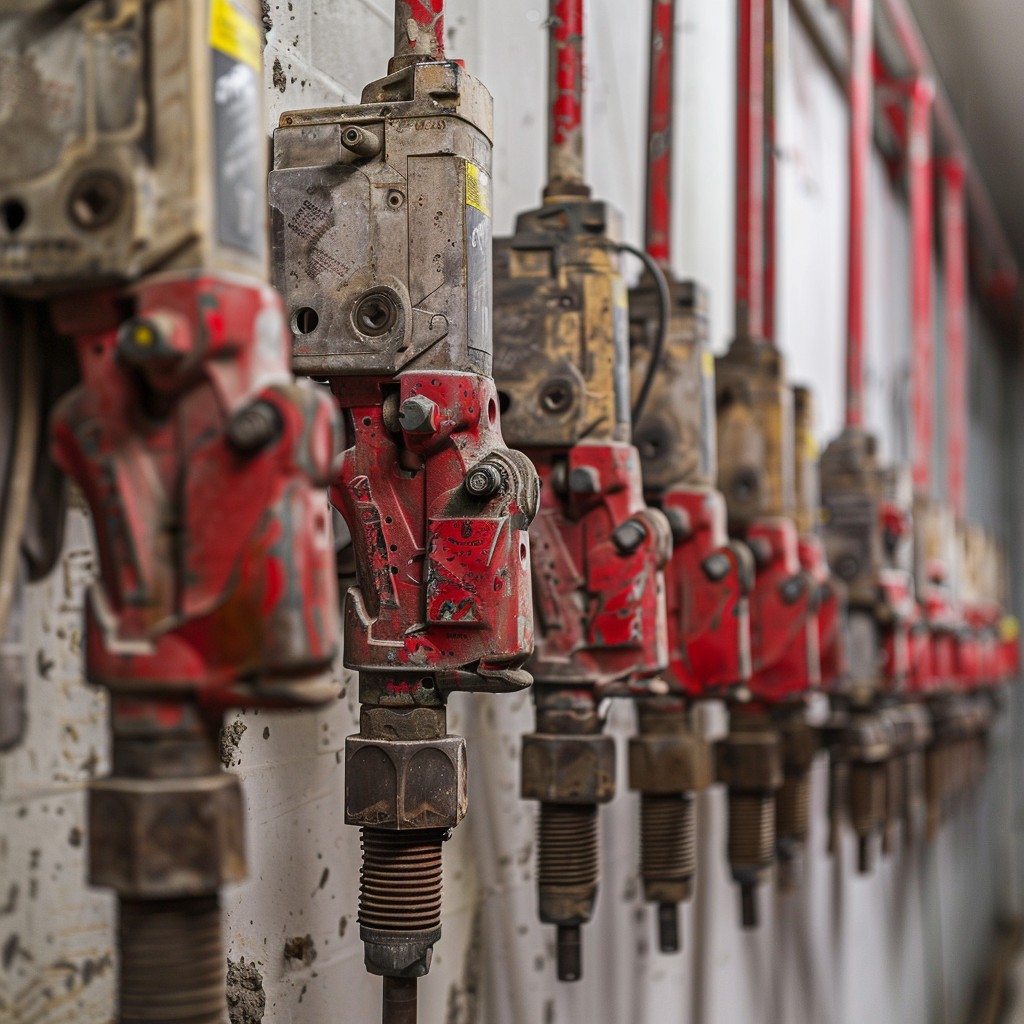 Free Industrial Drill Array Image - Industrial, Drills, Equipment ...