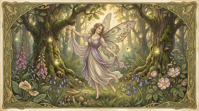 Free Enchanted Forest Fairy Image - Fairy, Forest, Enchanted | Download ...