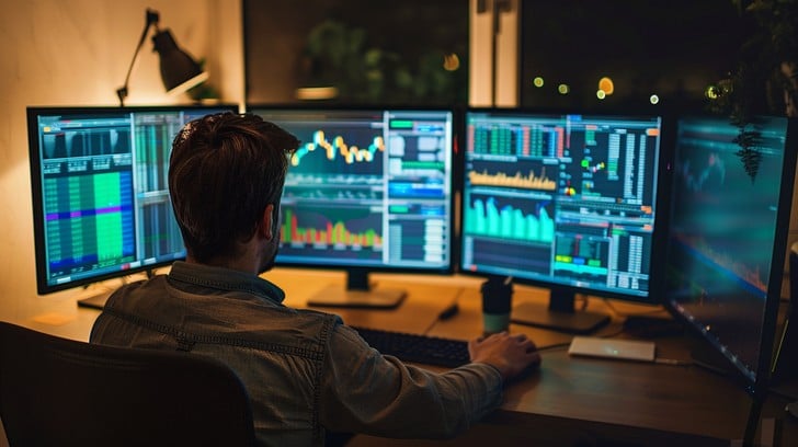 Free Trader Monitoring Screens Image - Trading, Monitoring, Finance ...