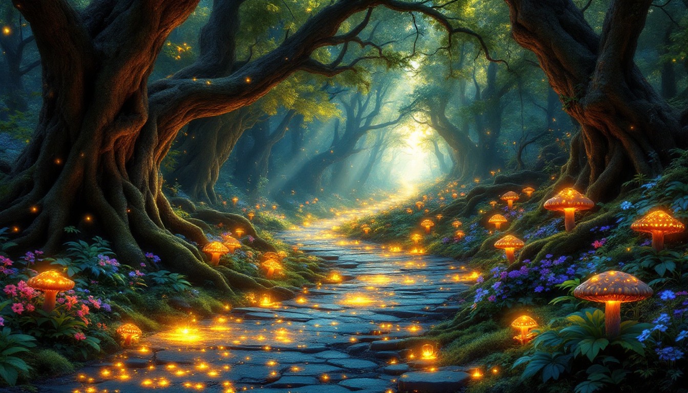 Free Enchanted Forest Pathway Image - Enchanted, Forest, Pathway ...
