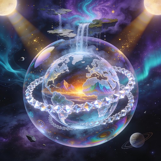 Free Crystalline Cosmic World Image - Crystalline, Cosmic, Sphere ...