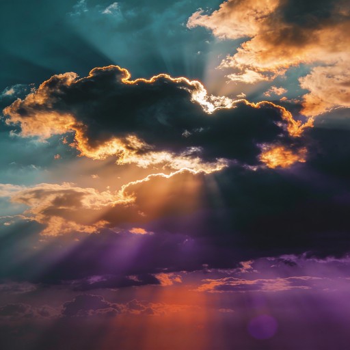 Free Dramatic Sky Beams Image - Sky, Clouds, Sunset | Download at StockCake