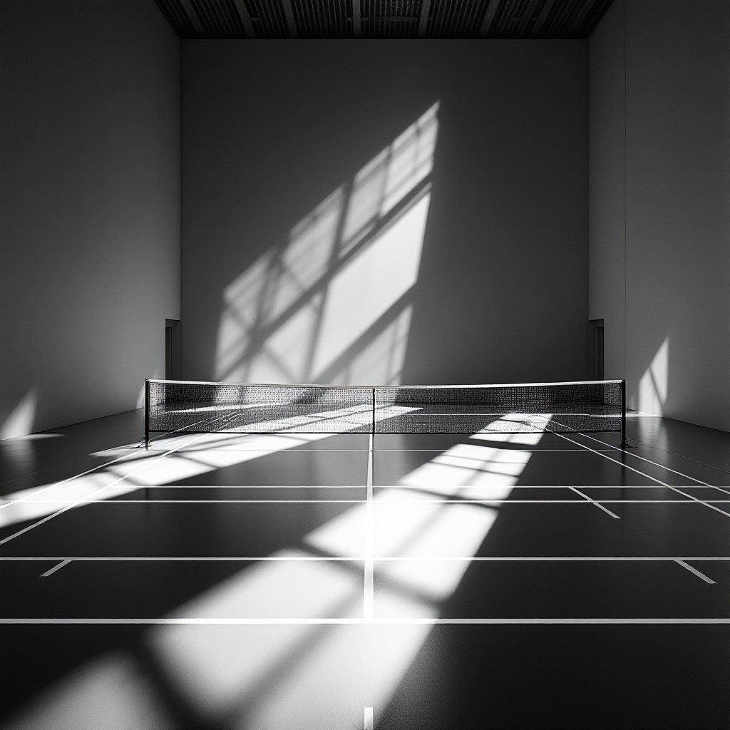 Free Shadows Meet Sport Image - Badminton, Court, Shadows | Download at ...
