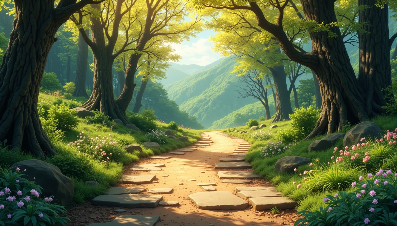 Free Enchanted Forest Path Image - Forest, Path, Sunlight | Download at ...