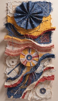 Textiles Collography Free Heritage Textile Traditions Image - Papercraft, Collage, Textile ...