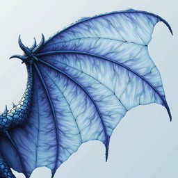 Free Luminescent Dragon Wing Image - Dragon, Wing, Ethereal | Download ...