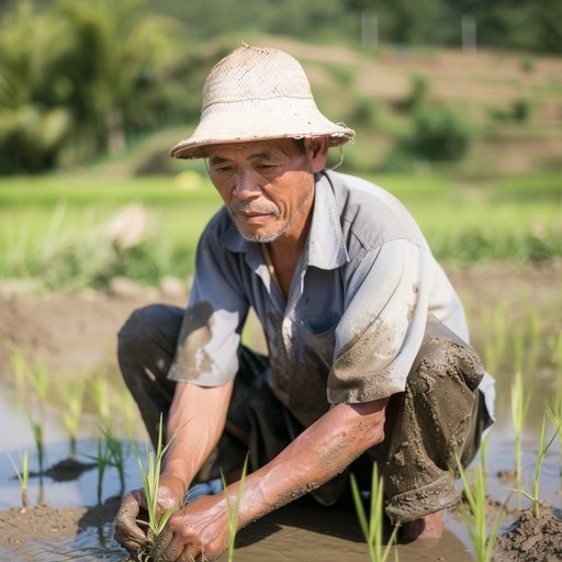 Free Planting Rice Together Image - Farmers, Agriculture, Rice ...