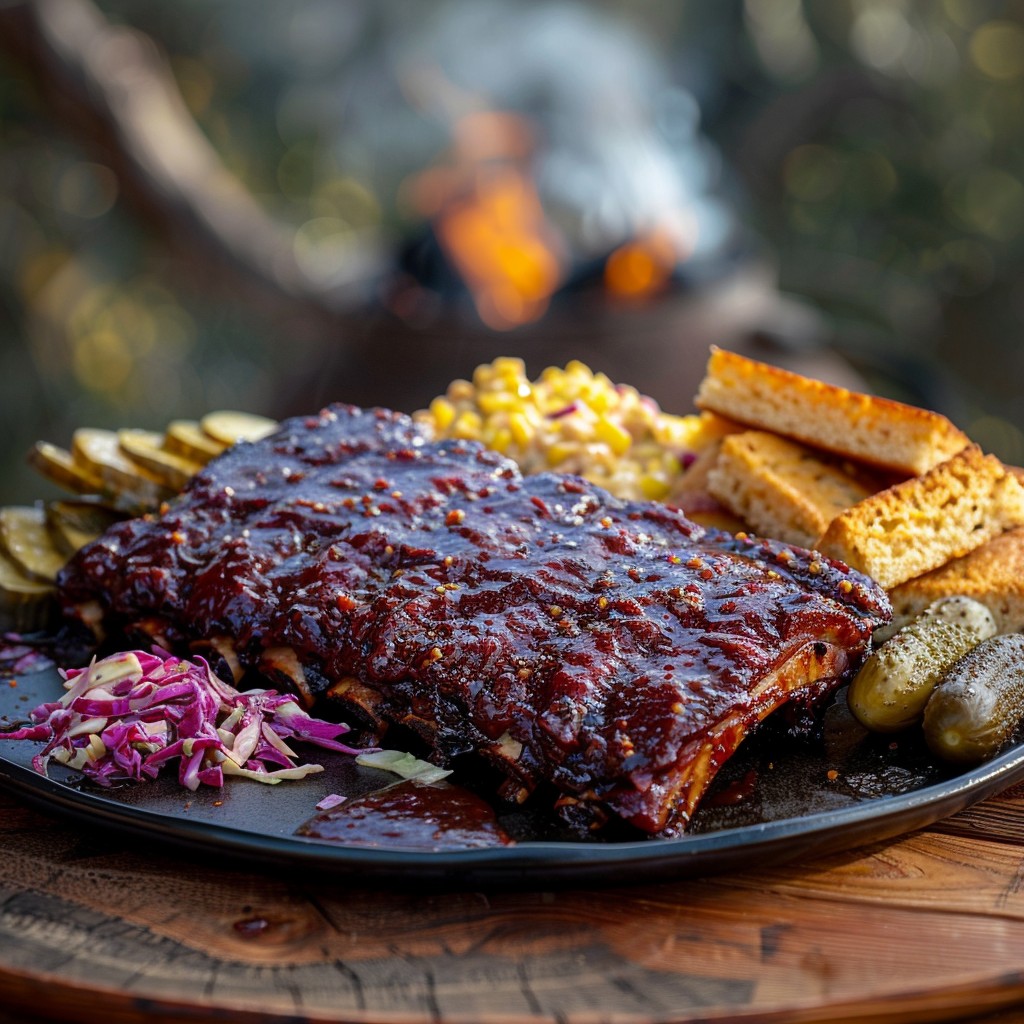 Free Savory BBQ Feast Image - Ribs, Barbecue, Sauce | Download at StockCake