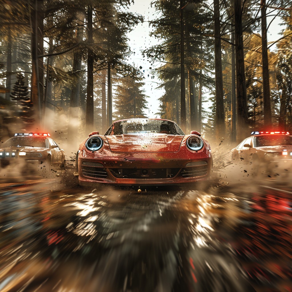 Speed Forst Free Intense Racing Action Photo - Racing, Forest, Sports Car ...