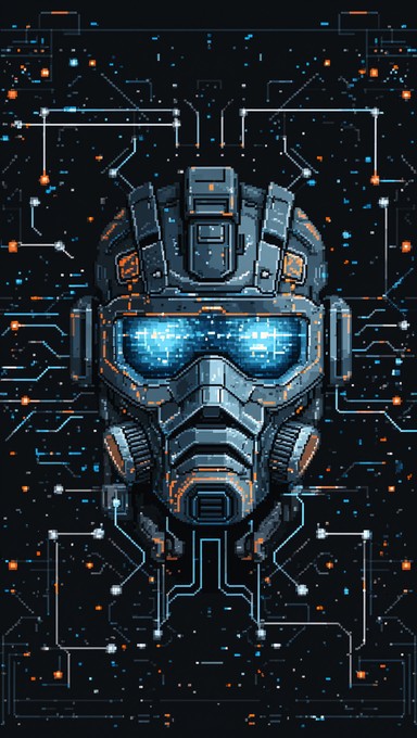 Free Luminous Cyber Mask Photo - Cyberpunk, Mask, Helmet | Download at ...