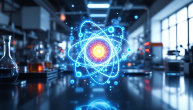 Free Atom In Action Image - Atom, Hydrogen, Nucleus | Download at StockCake