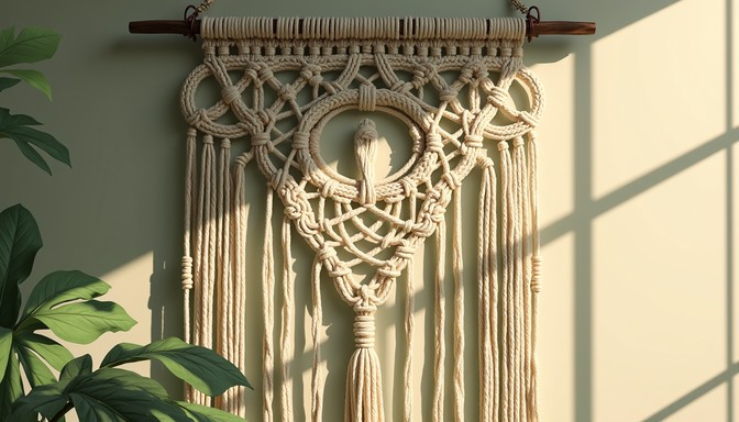 Macrame Downloadable Image Free Colorful Macramé Star Image - Macramé, Teal, Coral | Download at ...