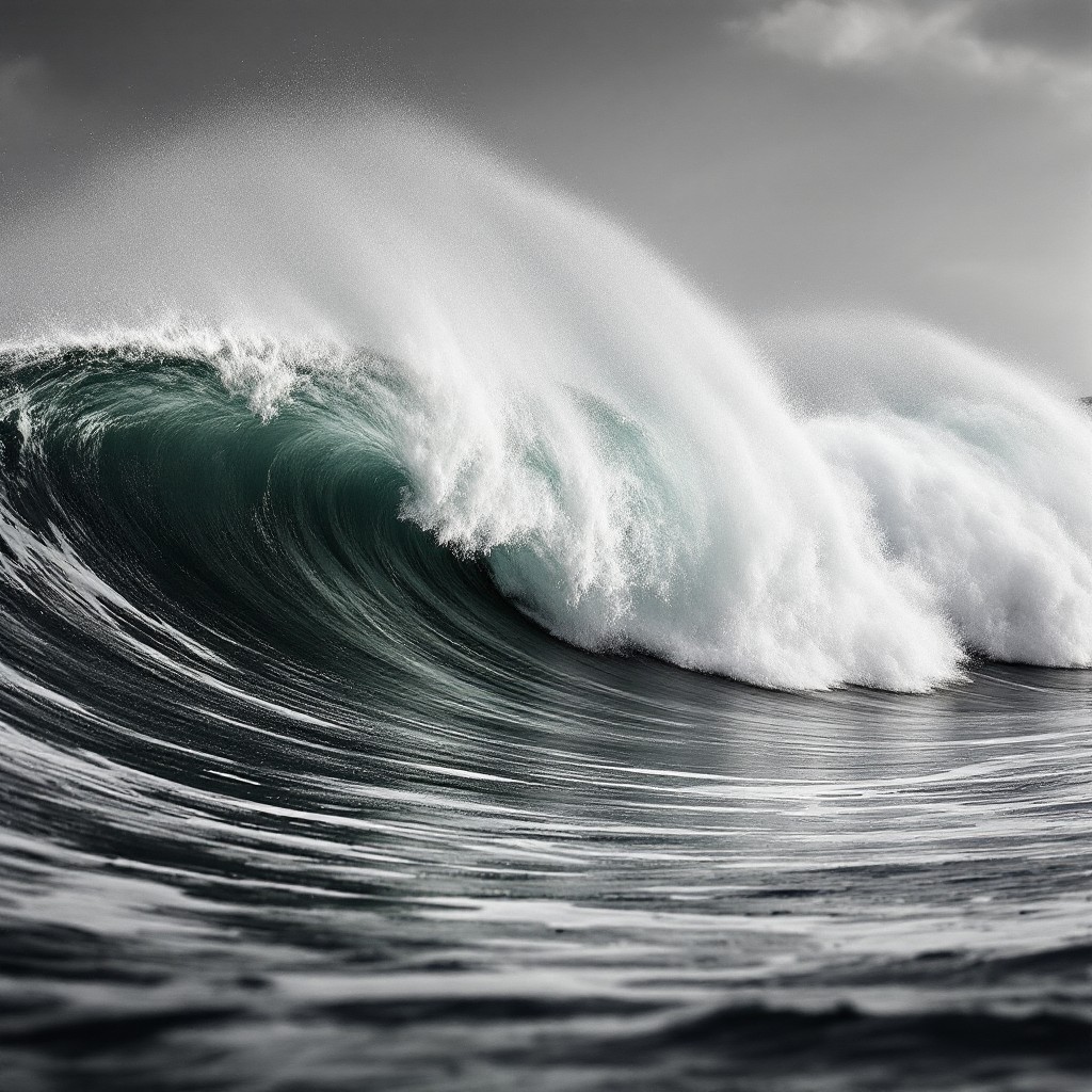 Free Powerful Ocean Wave Photo - Wave, Ocean, Surf | Download at StockCake