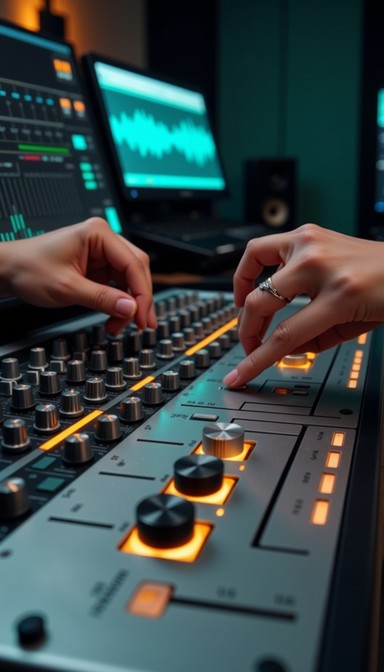 Music Mixing Visualization Free Sound Control Mastery Image - Audio, Mixing, Console | Download at ...