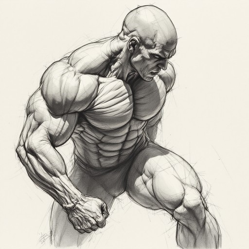 Free Dynamic Athletic Sketch Image - Sketch, Drawing, Pencil | Download ...