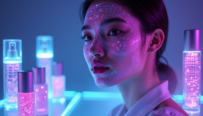 High Tech Makeup Free Future Skincare Technology Image - Cyberpunk, Futuristic, Skincare ...
