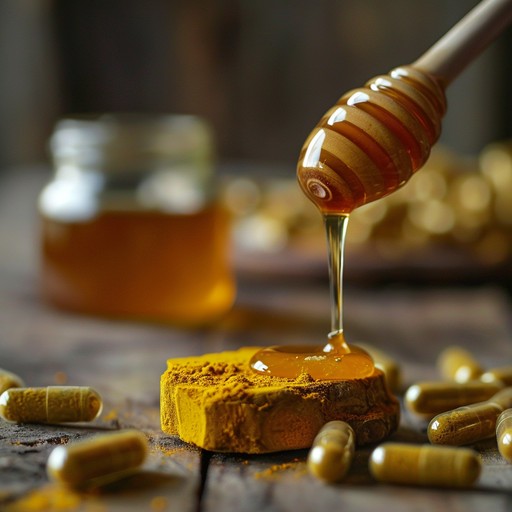 Free Honey Dripping Delicately Photo - Honey, Turmeric, Supplements ...