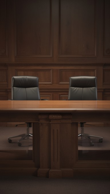 Prosecution Table Free Elegant Courtroom Setup Image - Courtroom, Legal, Prosecution ...