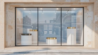 Shallow Window Display Free Minimal Window Display Image - Display, Showcase, Window ...