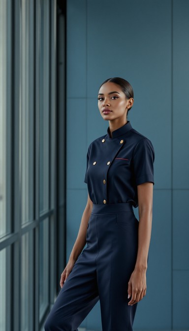 Blue Color Uniform Free Adjusting Navy Uniform Image - Uniform, Navy, Professional ...