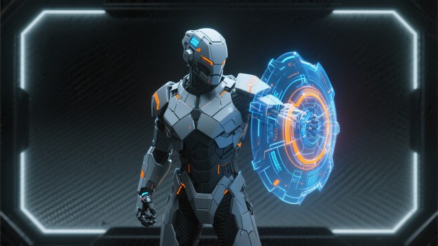 Free Futuristic Shield Sentinel Image - Futuristic, Sentinel, Guardian ...