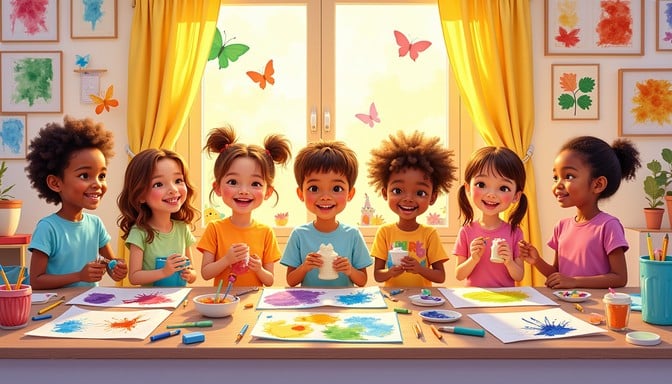 Free Colorful Creative Kids Image | Download at StockCake