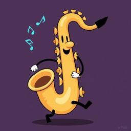 Free Jazzy Pixel Saxophone Image - Saxophone, Pixel, Brass | Download ...