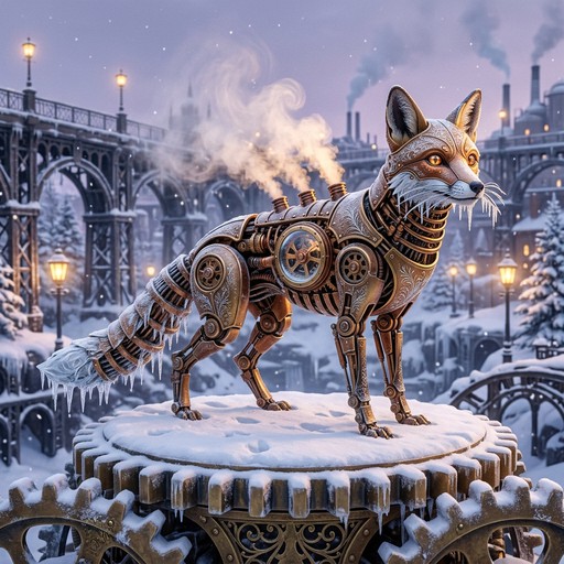 Free Steampunk Fox Creation Image - Steampunk, Fox, Mechanical ...