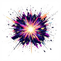 Free Explosive Pixel Burst Image - Explosion, Pixel, Art | Download at ...