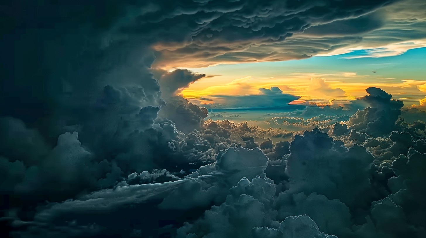 Free Stormy Cloudscape Glow Image - Clouds, Sunset, Storm | Download at ...