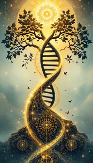 Dna Tree Cool Free DNA Tree Awakens Image - Dna, Tree, Sacred | Download at StockCake
