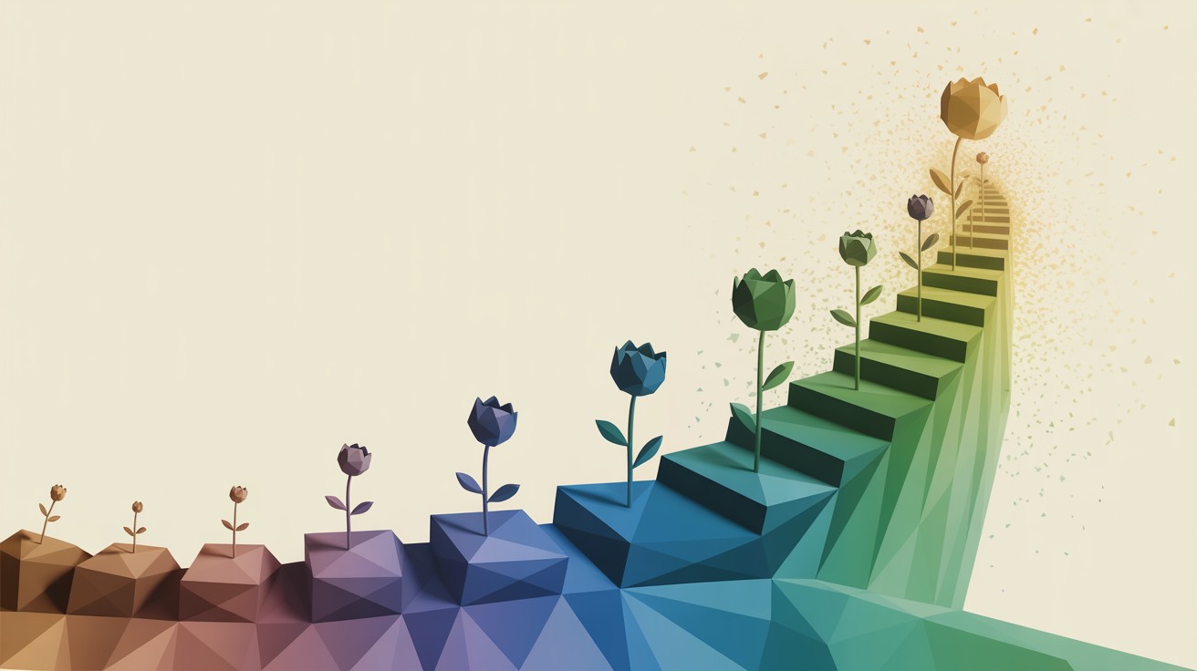 Bloom Forward Free Ascending Bloom Path Image - Growth, Journey, Transformation ...