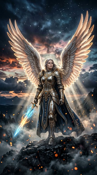 Free Celestial Warrior Angel Image - Angel, Warrior, Fantasy | Download ...