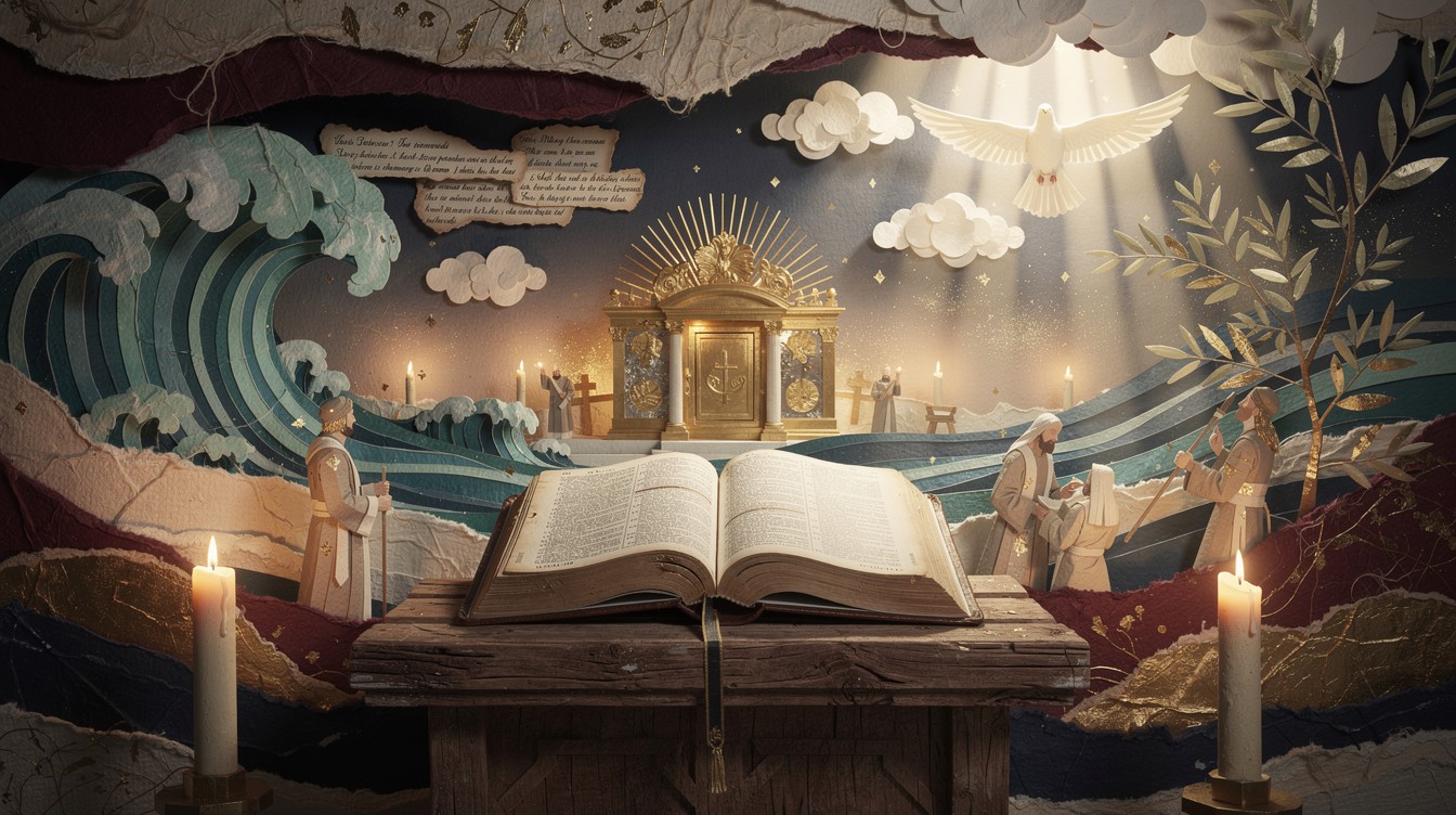 Sacrd Paper Free Sacred Paper Craft Image - Papercraft, Collage, Biblical ...