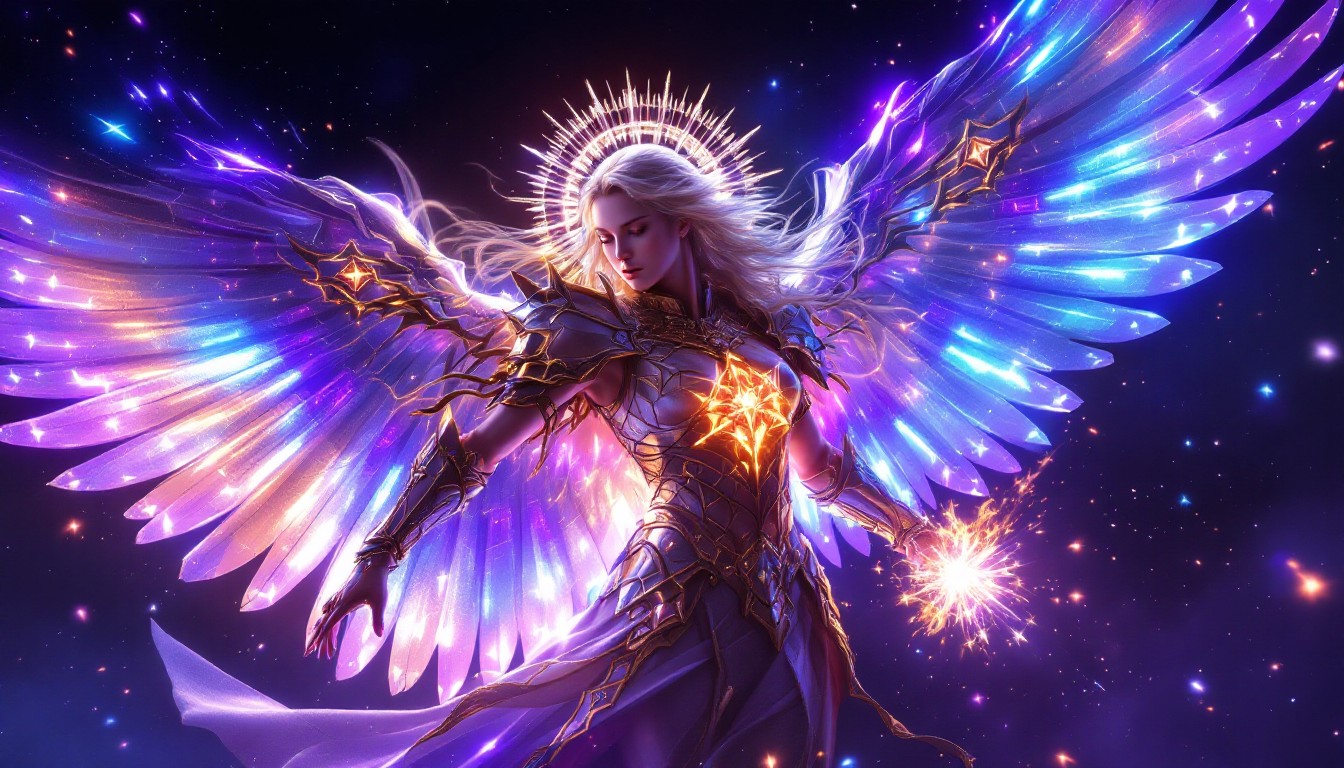 Download Celestial Warrior Angel Image - Angel, Warrior, Fantasy ...