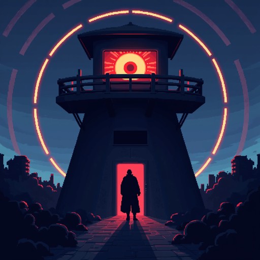 Pixels Graphics Watchtower Free Watchful Eye Tower Image - Watchtower, Eye, Sentinel | Download at ...