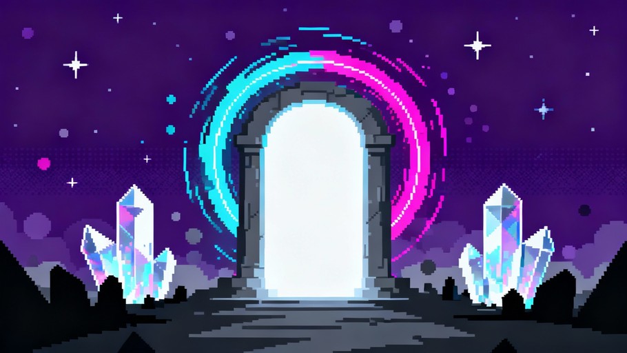 Free Pixel Dungeon Portal Image - Pixel, Pixelated, 8bit | Download at ...
